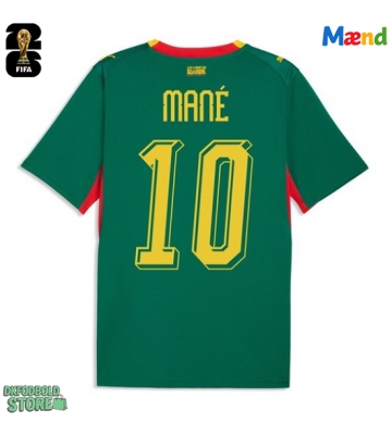 Senegal Sadio Mane #10 Replika Udebanetrøje VM 2026 Kortærmet